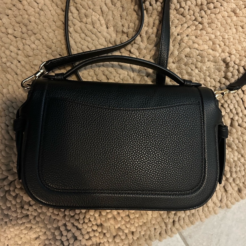 Kate Spade Black Pebbled Leather Crossbody Bag - Picture 4 of 7